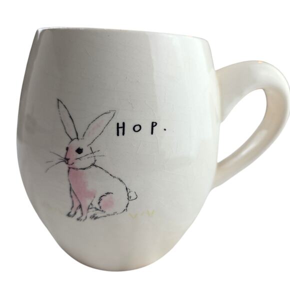 Rae Dunn Other - Rae Dunn | Rabbit "Hop" Mug | Size 4.5 tall